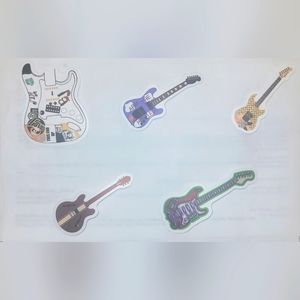 Guitar Stickers Bundle